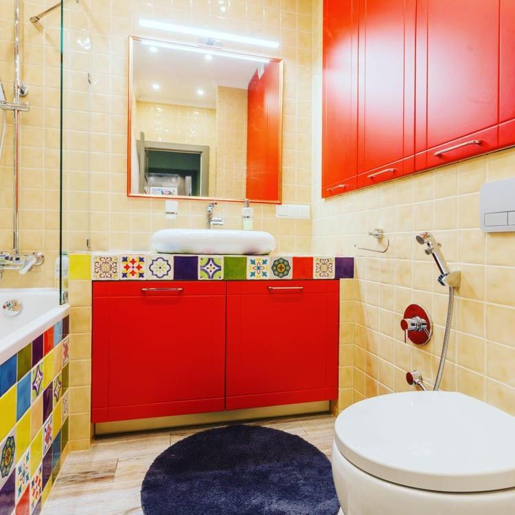 Vip 2 Rooms 75M2 Center Of Obolon Near River Side Kijev Kültér fotó